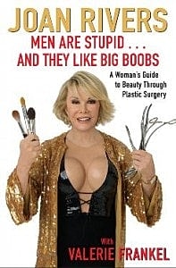 Book cover featuring Joan Rivers and beauty tips.