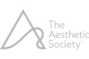 The Aesthetic Society logo in gray.